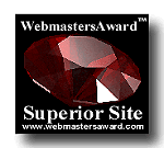 WebmastersAward: Superior Site
